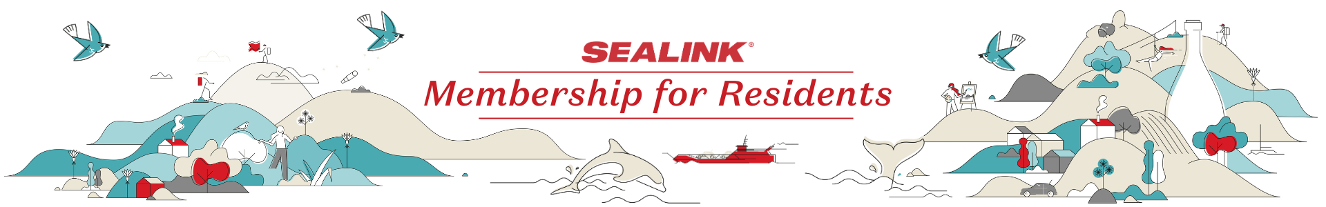 SeaLink membership for residents