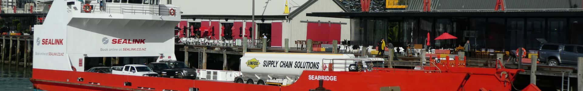 SeaBridge is just one of our ferries that supplies the islands with the more dangerous goods such as fuel and batteries and more