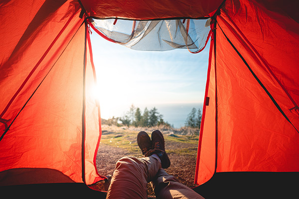 Camping on the Barrier - photo credit: Will Truettner on Unsplash