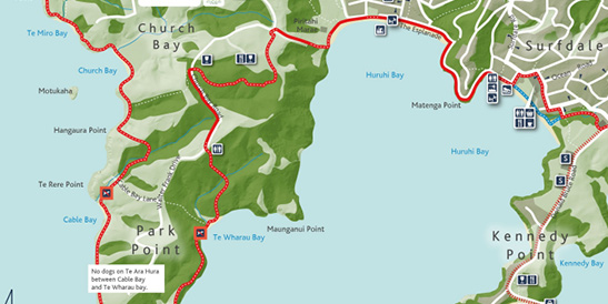 Te Ara Hura Walking Trails Waiheke