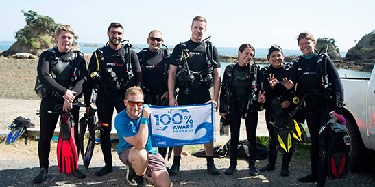 Waiheke Dive and Snorkel team