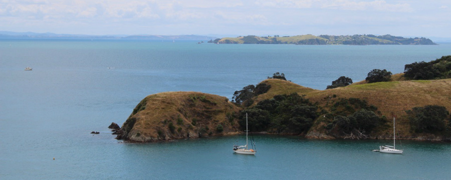 Rakino Island as seen from Waiheke