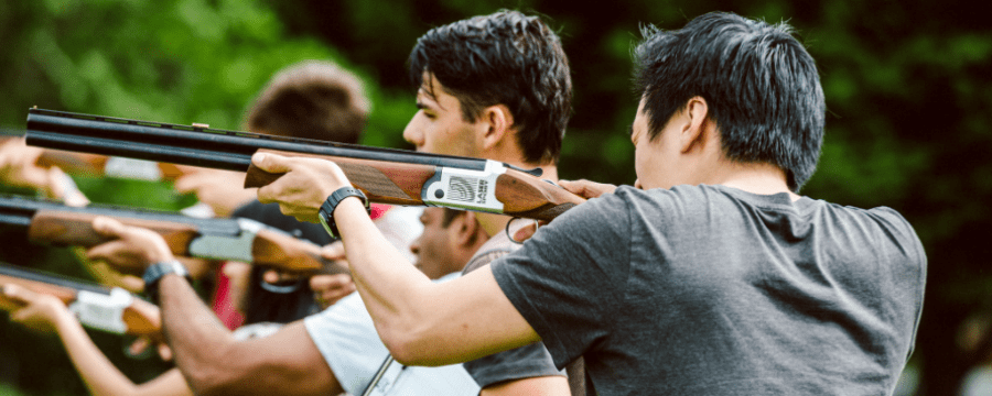 Wild on Waiheke clay shooting