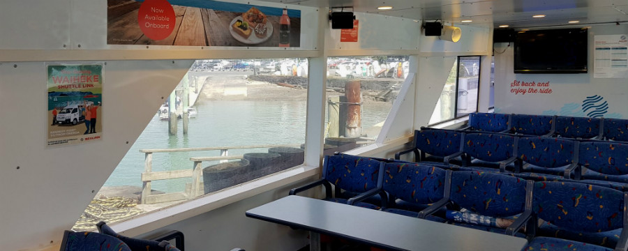 SeaLink Seaway ferry passenger lounge