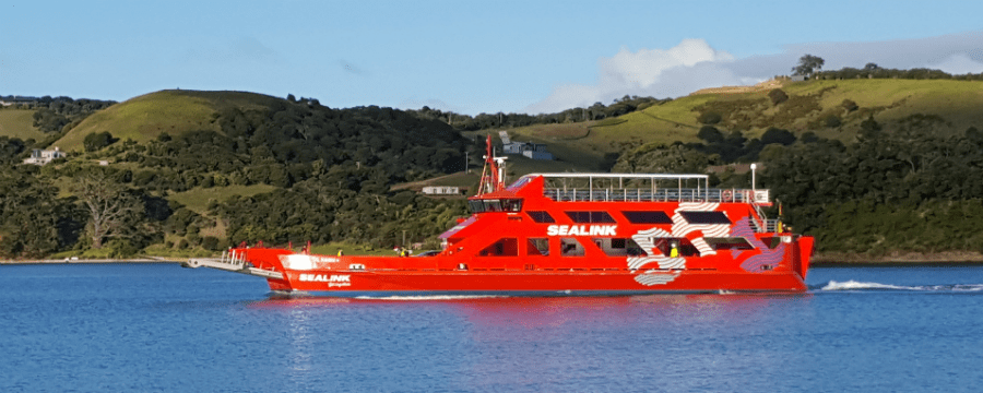 SeaLink ferry the Seaway in Auckland Hauraki Gulf
