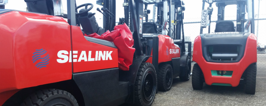 Forklifts to assist with loading/unloading