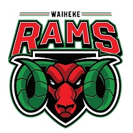 The Waiheke Rugby League Rams Team Logo