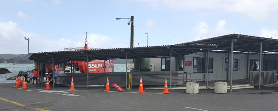 SeaLink Kennedy Point Waiheke ferry terminal