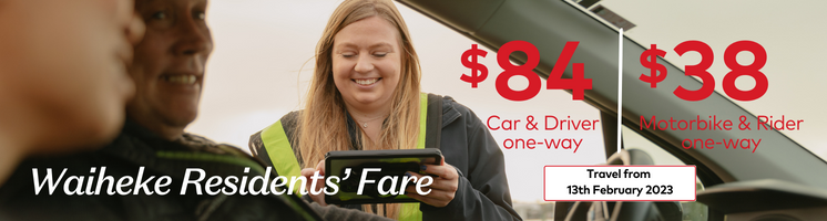 Waiheke Resident Fares