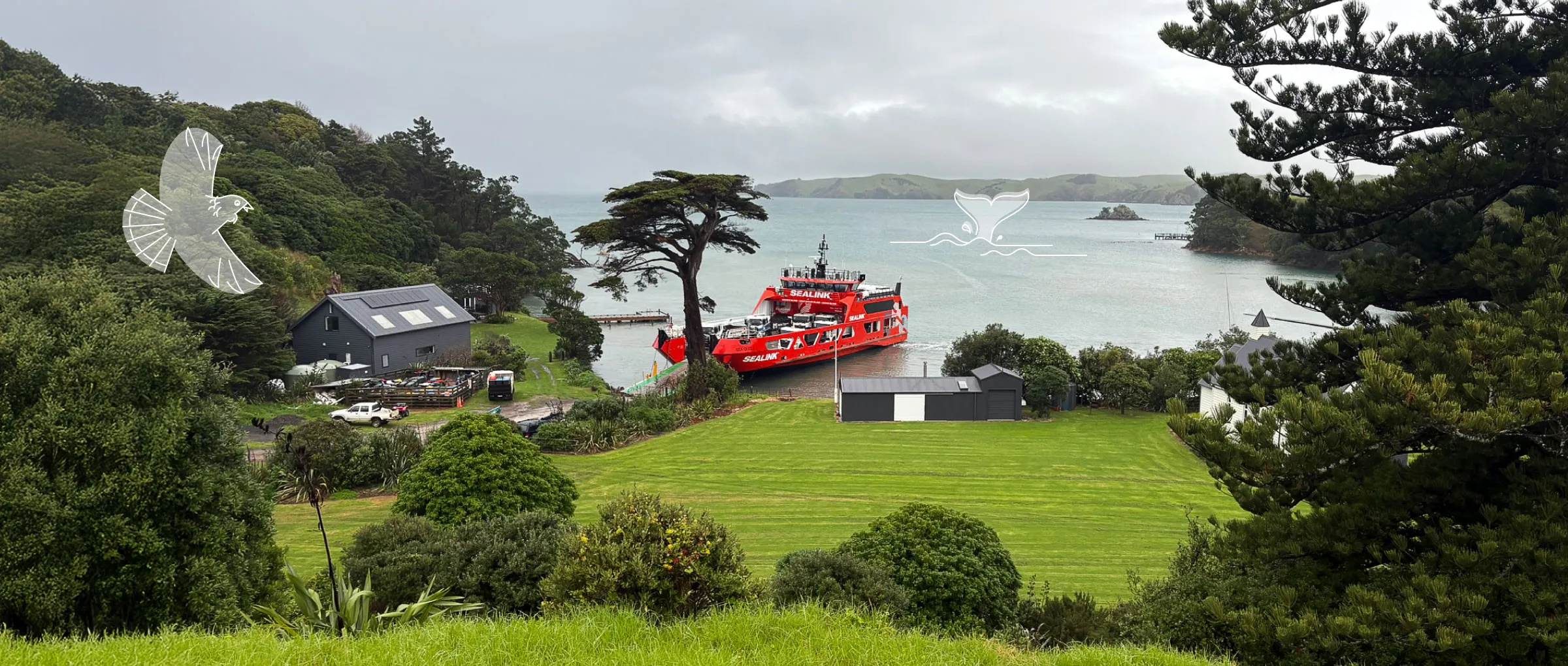 SeaLink boat rakino island
