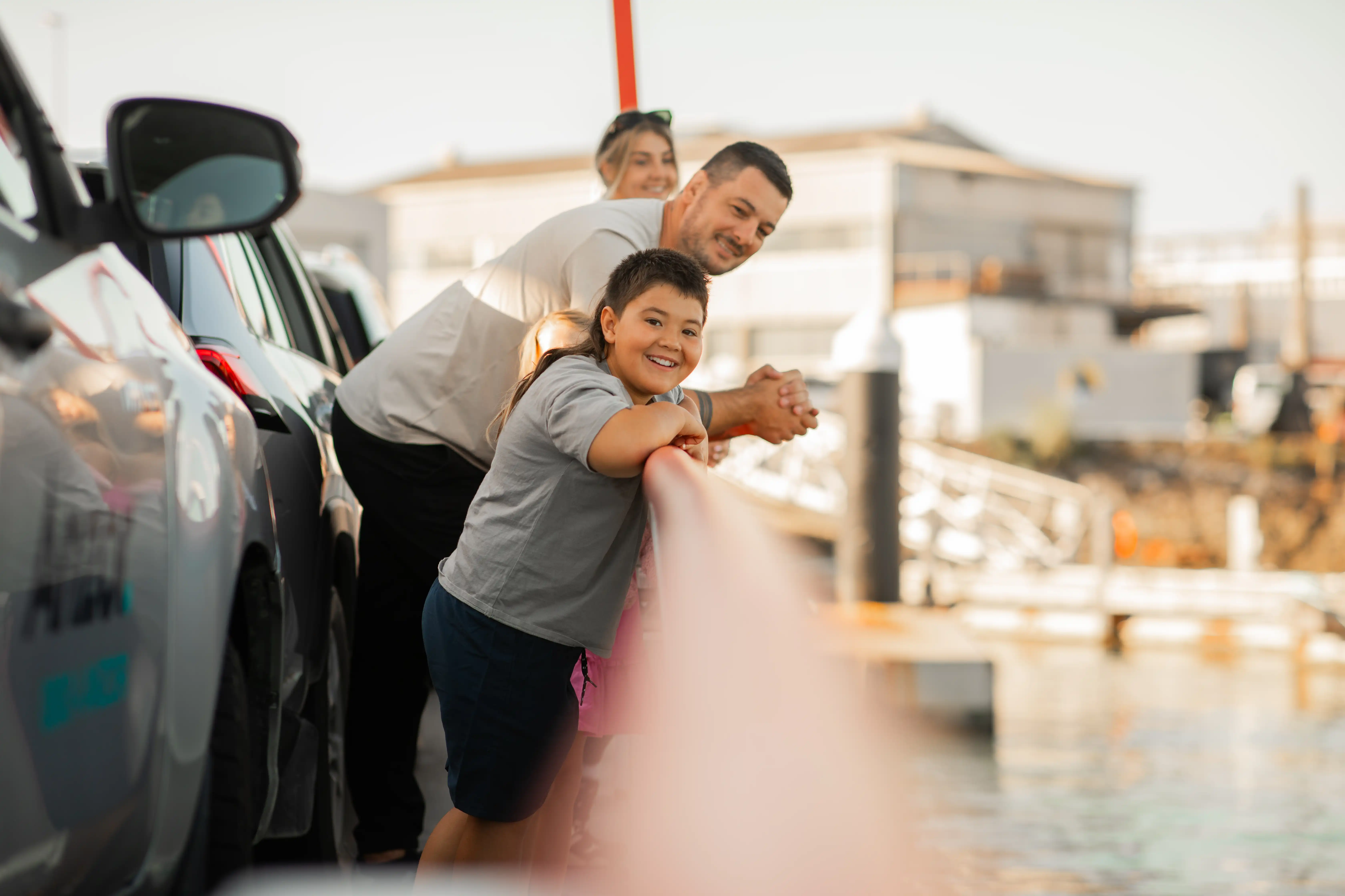 Family trip on SeaLink Boat